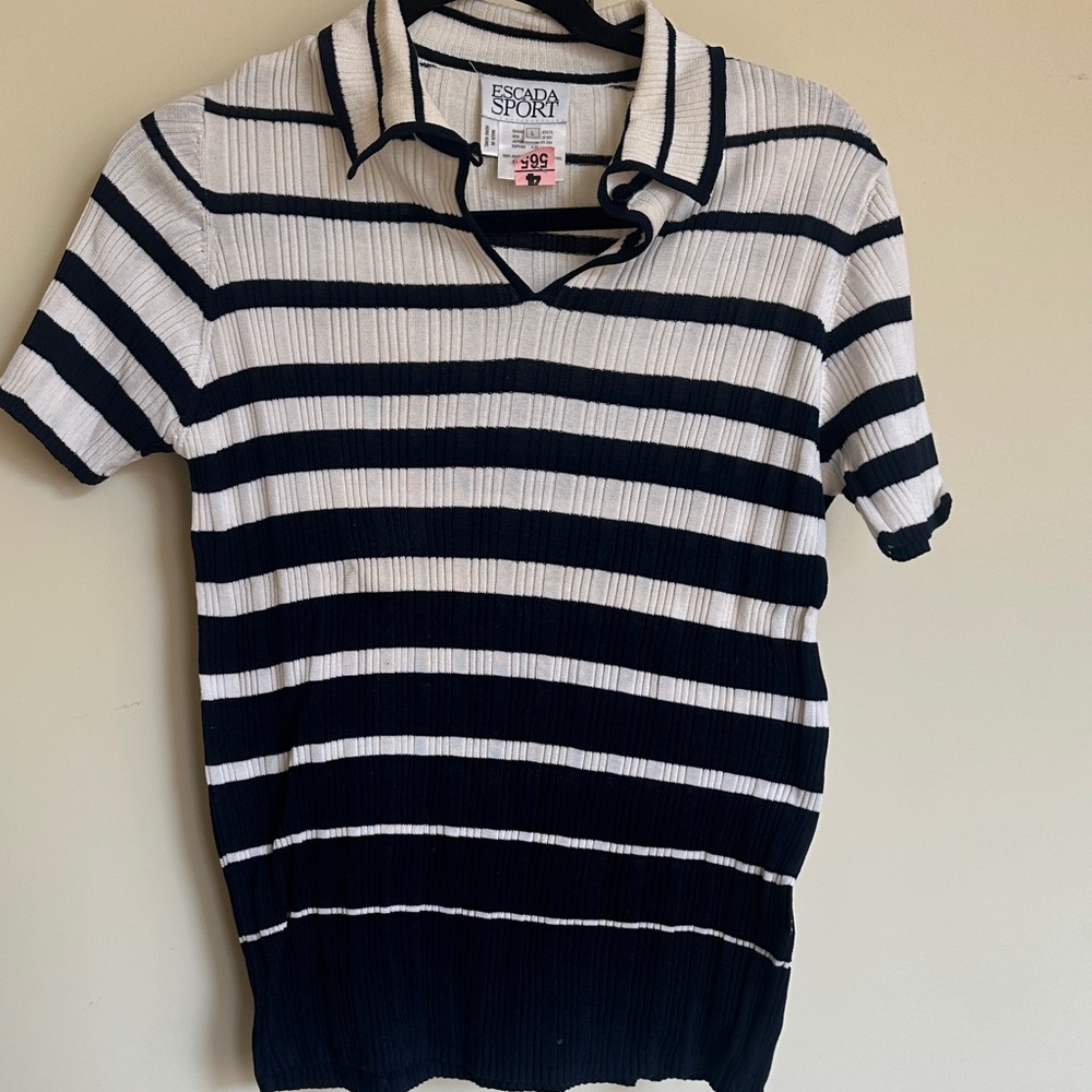 Escada Sport Knit Top Size L